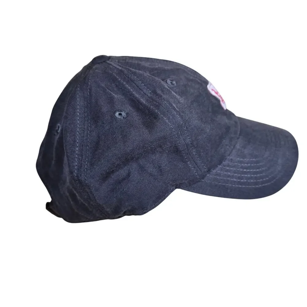 Oklahoma Sooners Schooners Baseball NCAA Cap Dark Gray Red Unisex Adjustable